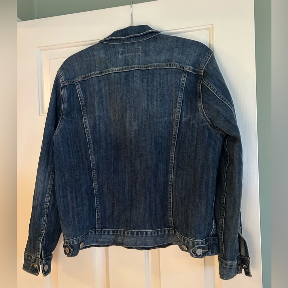 Lucky Brand The Tomboy Trucker Denim Jacket Size XL - Picture 3 of 16